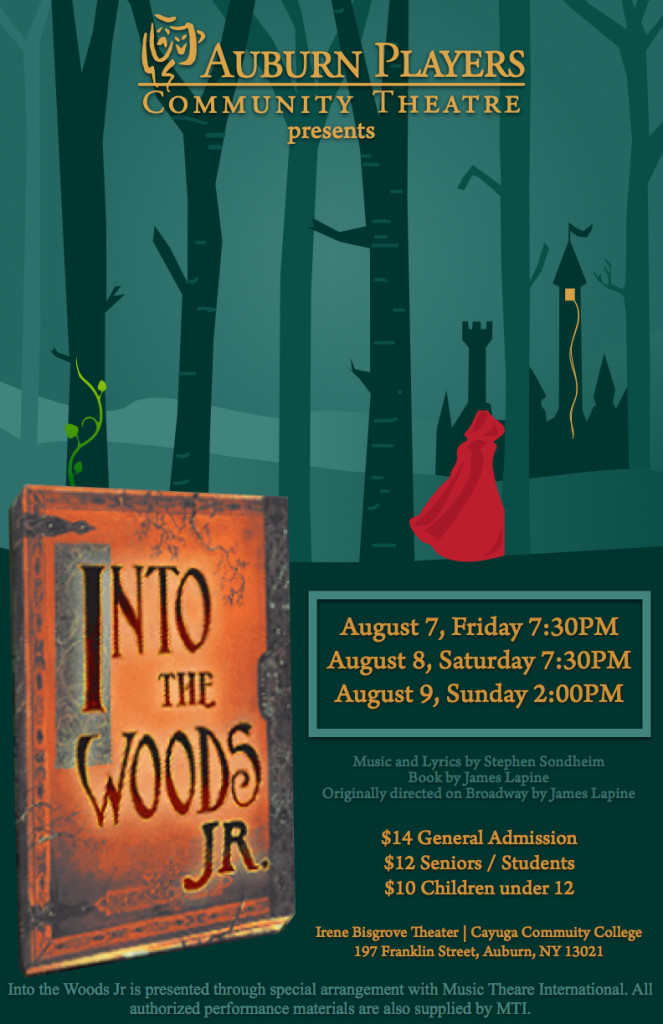 Into The Woods Jr Poster