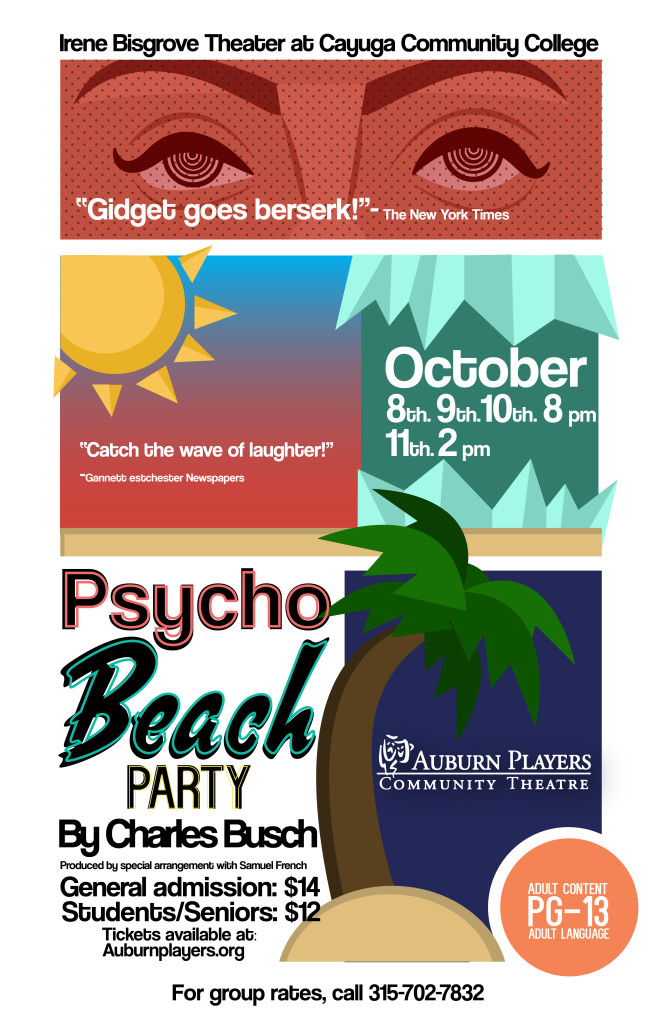 psycho beach party poster-01
